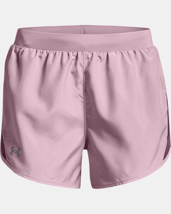 Women's UA Fly-By 2.0 Shorts, Pink, pdpMainDesktop image number 5